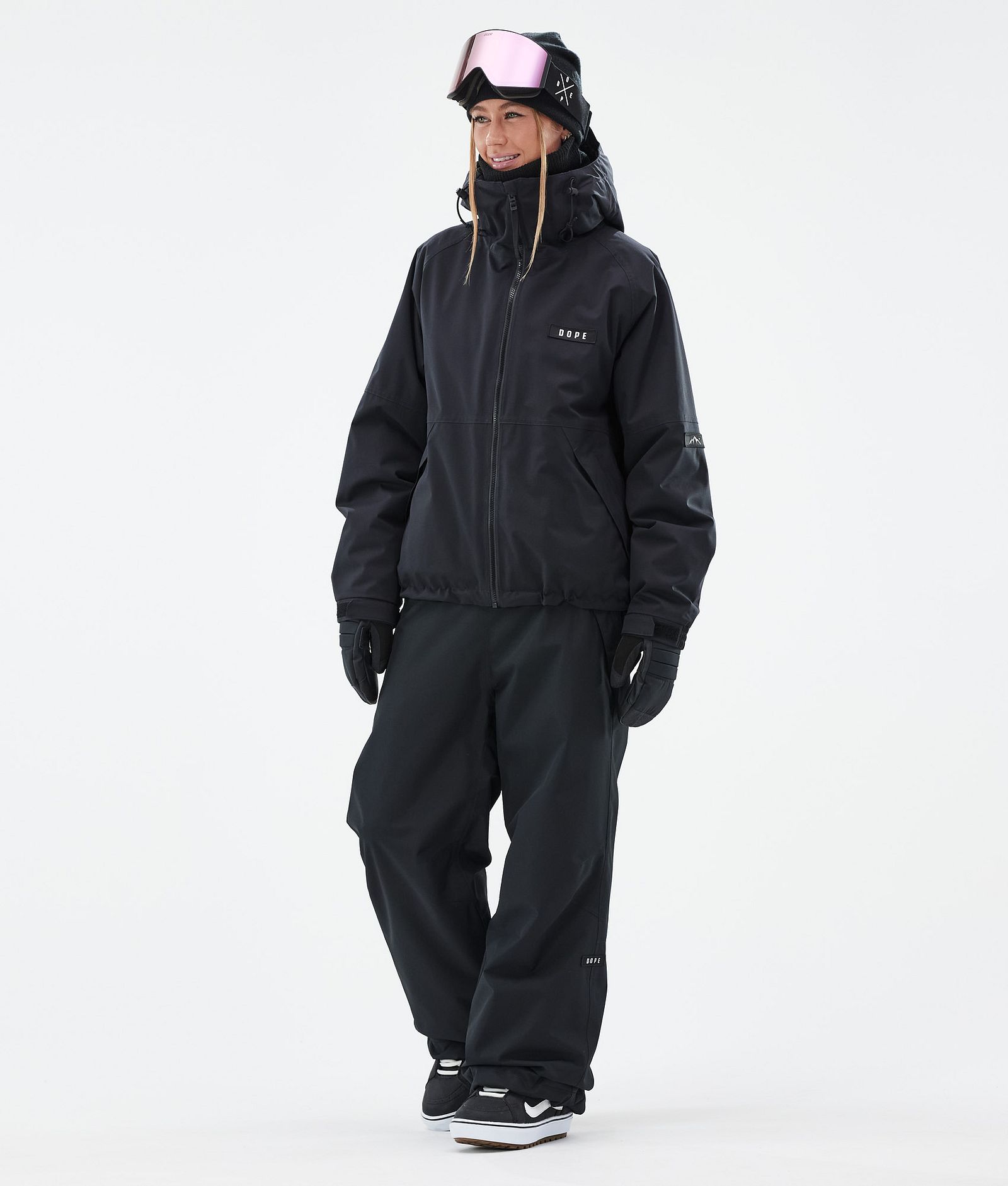 Dope Big W Snowboardbyxa Dam Black, Bild 2 av 5