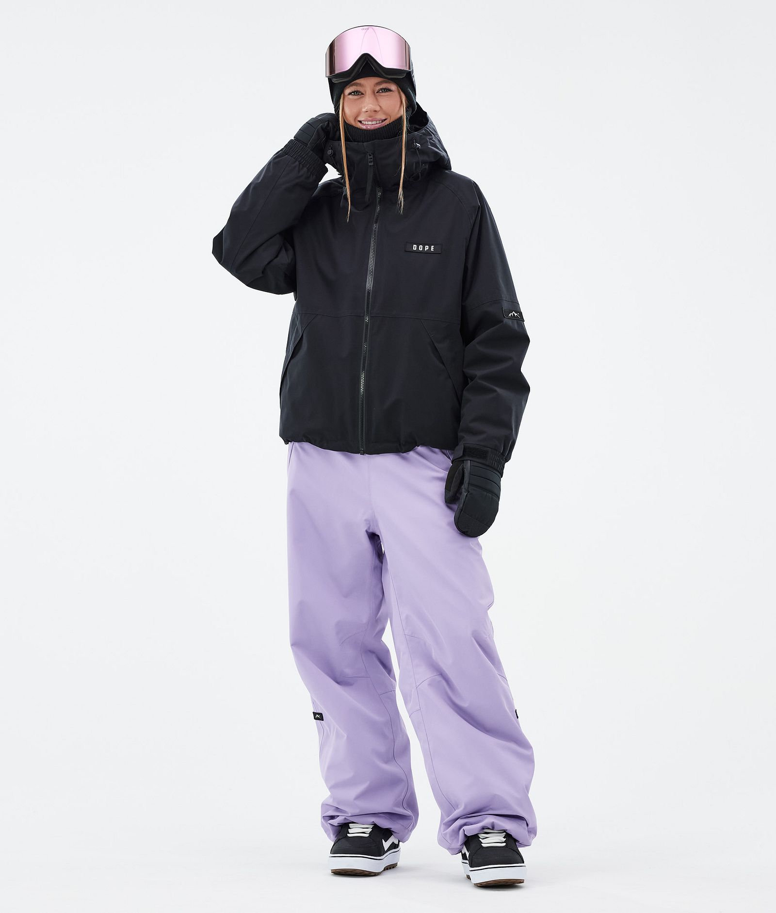 Dope Big W Snowboardbyxa Dam Faded Violet, Bild 2 av 5