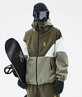 Dope JT Spartan Snowboardjacka Herr Olive Green/Whitish/Greenish, Bild 1 av 8