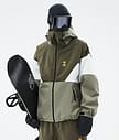 Dope JT Spartan Snowboardjacka Herr Olive Green/Whitish/Greenish