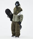 Dope JT Spartan Snowboardjacka Herr Olive Green/Whitish/Greenish, Bild 3 av 8