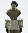 Dope JT Spartan Snowboardjacka Herr Olive Green/Whitish/Greenish, Bild 7 av 8