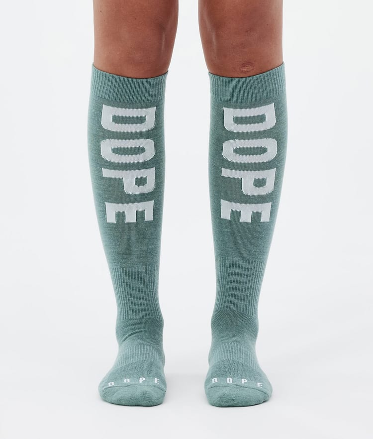 Dope Essential Skidstrumpor Faded Green, Bild 1 av 3