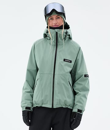 Dope Spartan W Snowboardjacka Faded Green