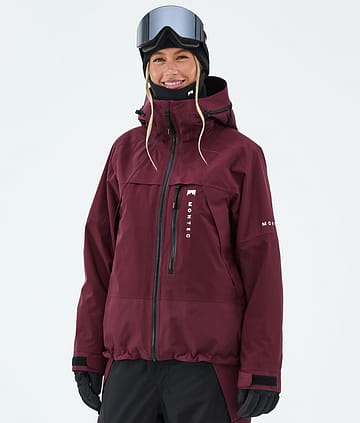 Montec Oracle W Snowboardjacka Burgundy