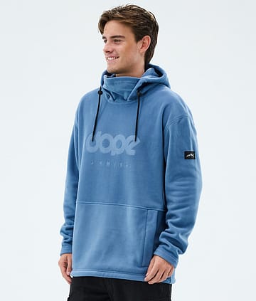 Dope Cozy II Fleecehood Blue Steel