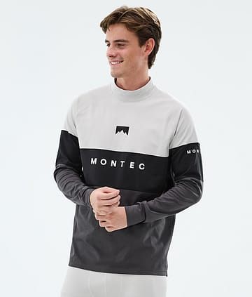 Montec Alpha Underställströja Light Grey/Black/Phantom