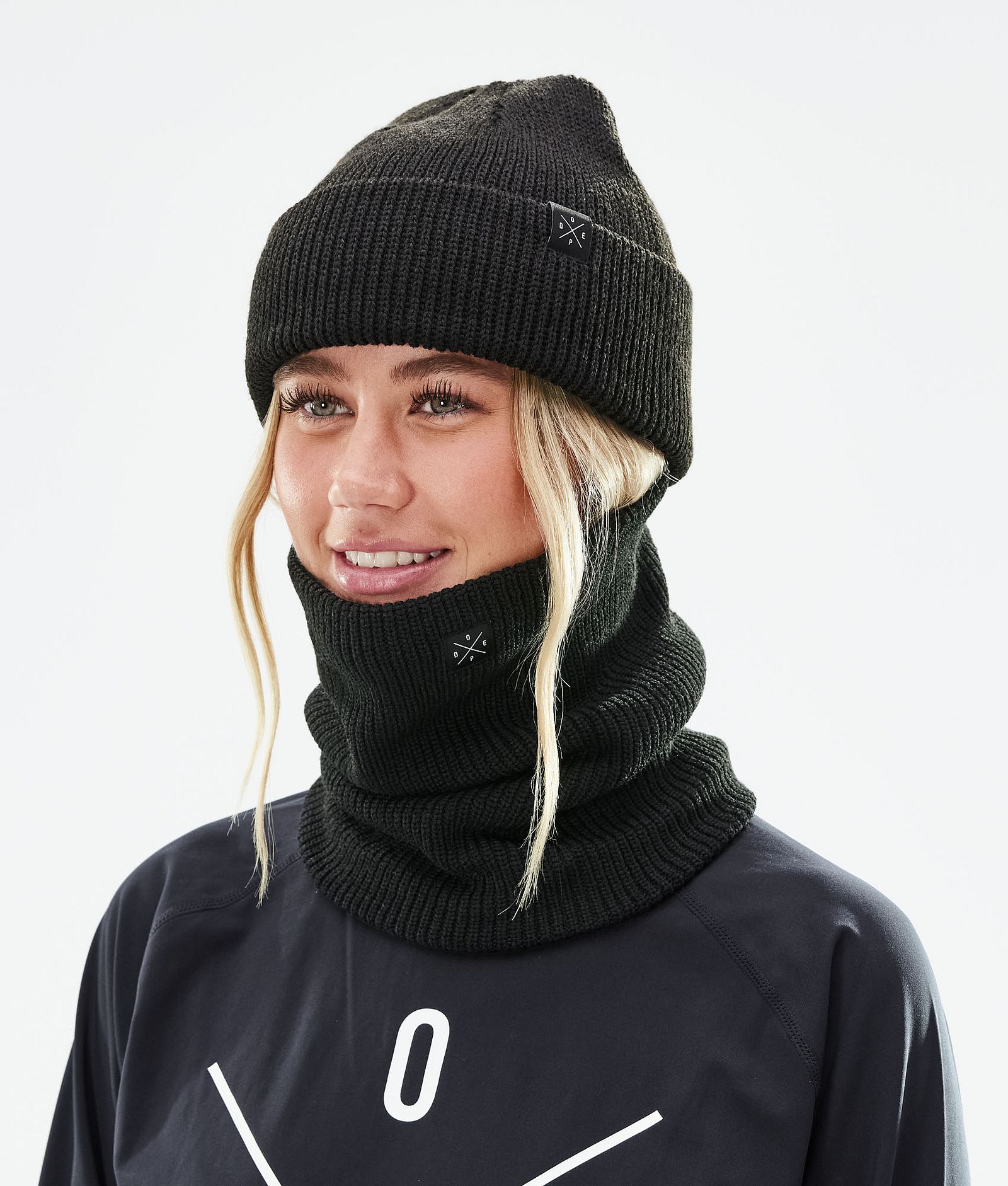 Dope 2X-UP Knitted 2021 Ansiktsmask Black, Bild 3 av 3