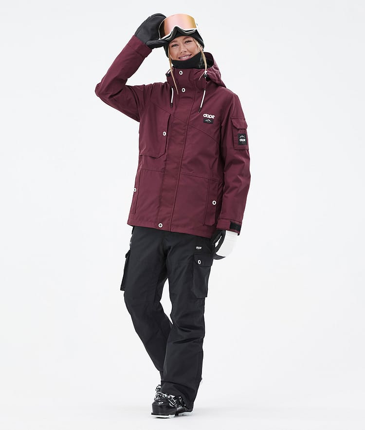 Dope Adept W Skidoutfit Dam Burgundy/Black, Image 1 of 2