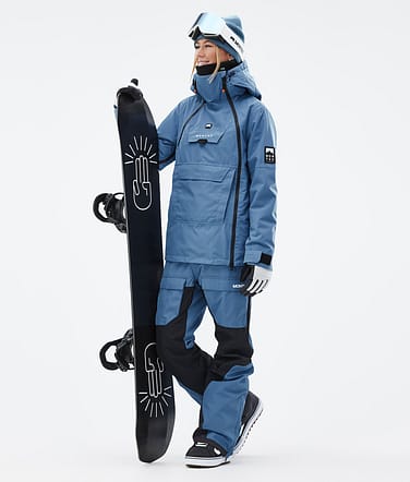 Montec Doom W Snowboardoutfit Kvinna Blue Steel/Black