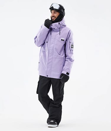 Dope Adept Snowboardoutfit Man Faded Violet/Blackout