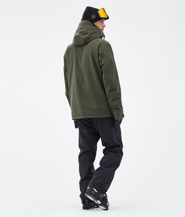 Dope Blizzard Full Zip Skidoutfit Herr Olive Green/Black, Image 2 of 2