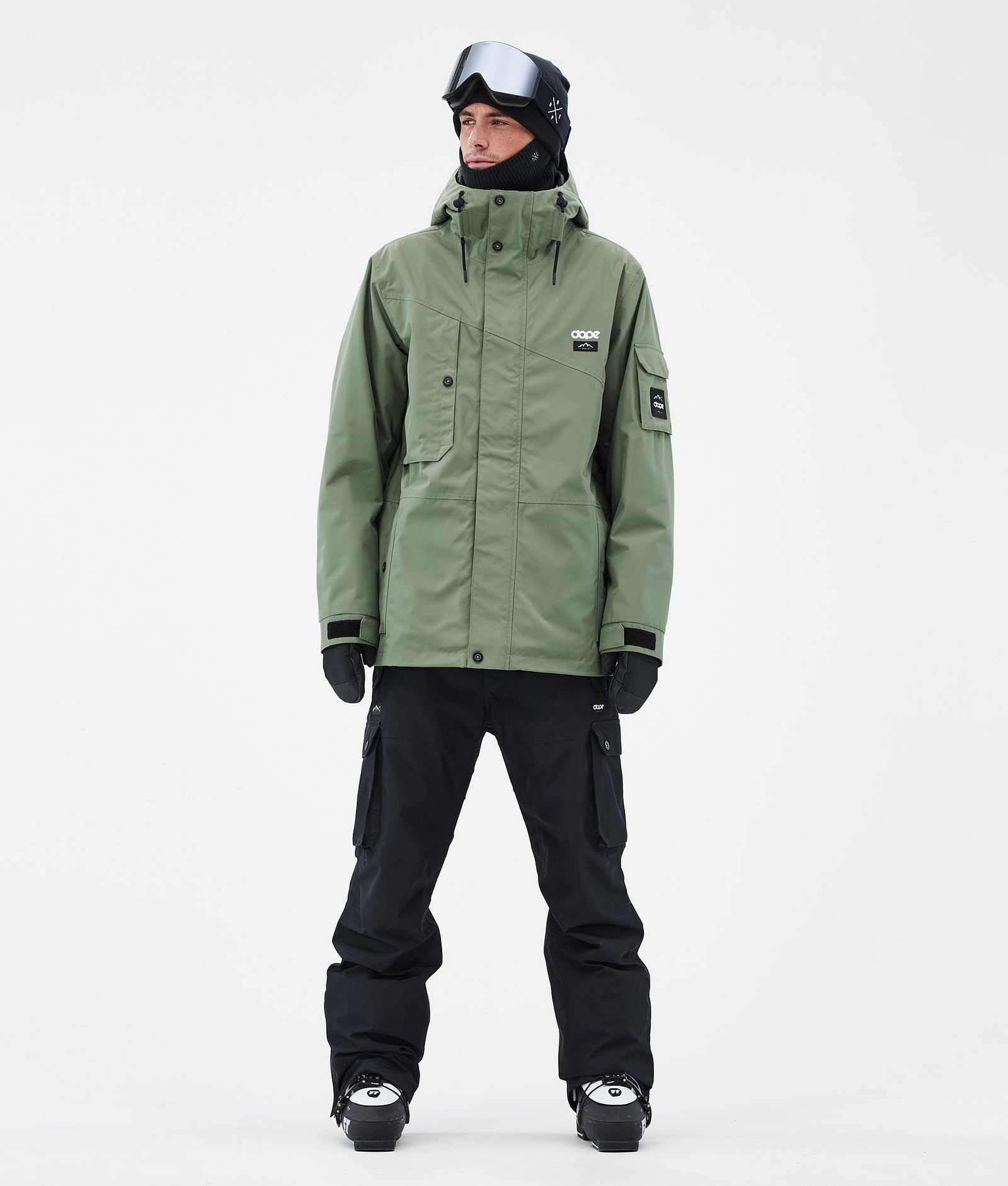 Dope Adept Skidoutfit Herr Moss Green/Blackout, Image 1 of 2