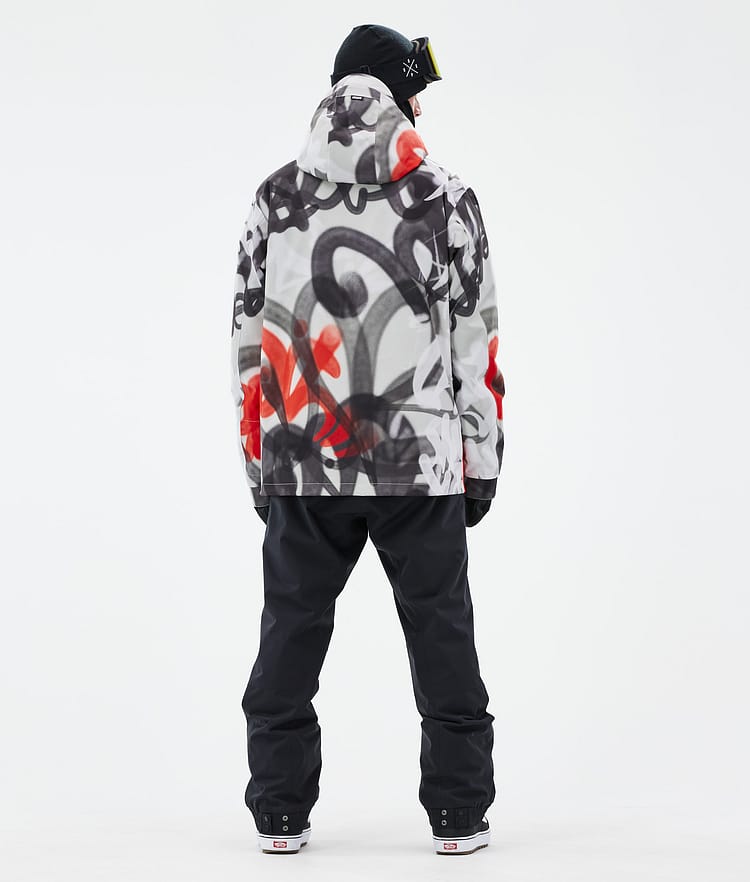 Dope Blizzard Snowboardoutfit Herr Spray Black Red/Black, Image 2 of 2