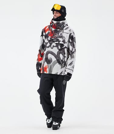 Dope Blizzard Skidoutfit Man Spray Black Red/Black