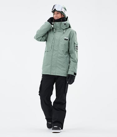 Dope Adept W Snowboardoutfit Dam Faded Green/Black