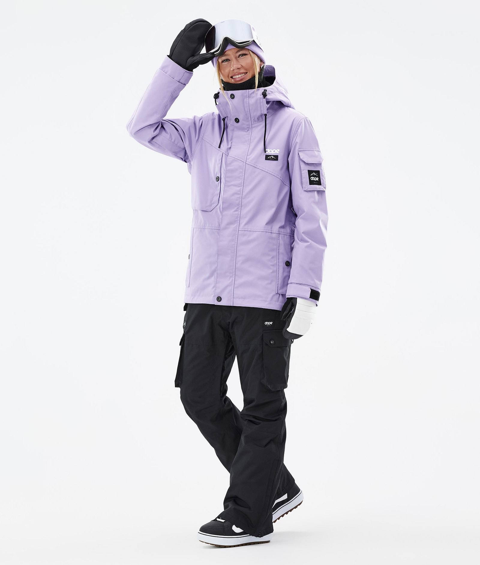 Dope Adept W Snowboardoutfit Dam Faded Violet/Blackout, Image 1 of 2