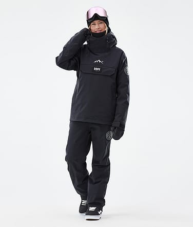 Dope Blizzard W Snowboardoutfit Dam Black/Black