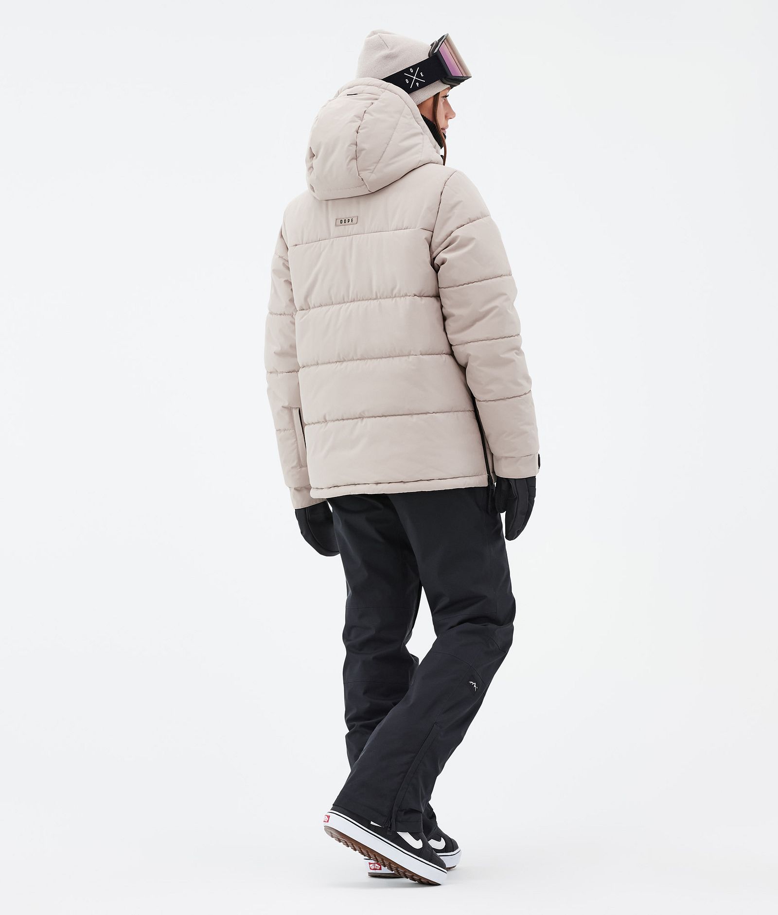 Dope Puffer W Snowboardoutfit Dam Sand/Black, Image 2 of 2