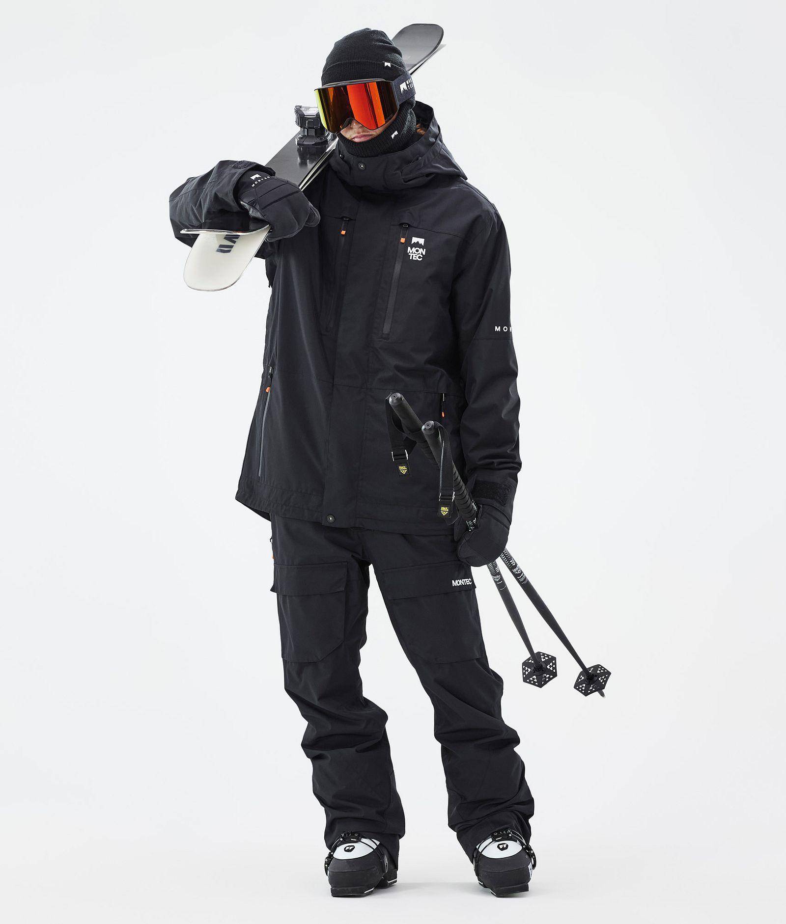 Montec Fawk Skidoutfit Herr Black/Black, Image 1 of 2