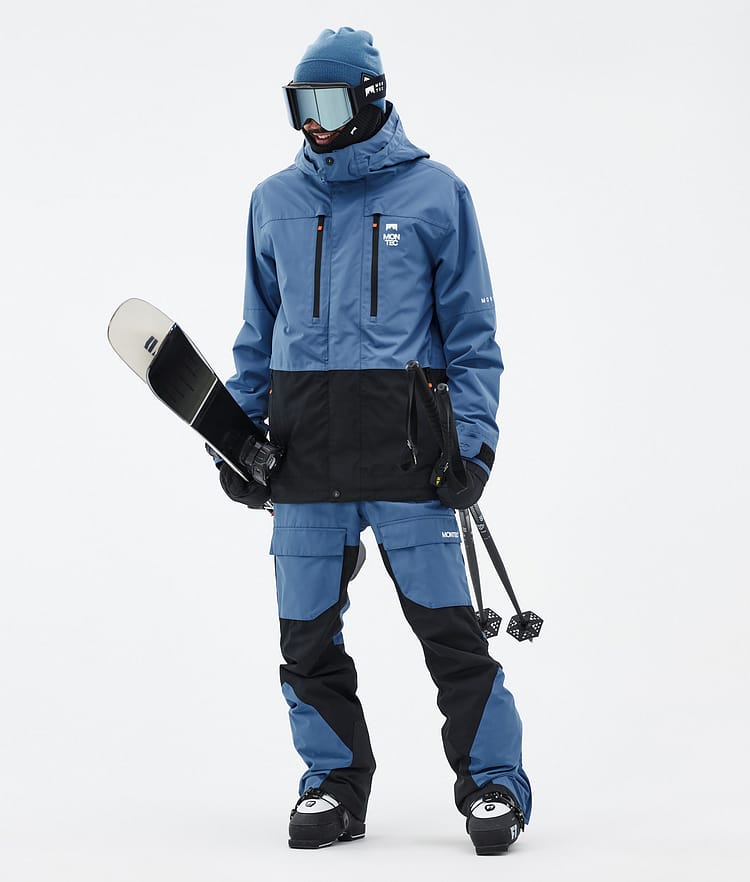 Montec Fawk Skidoutfit Herr Blue Steel/Black, Image 1 of 2