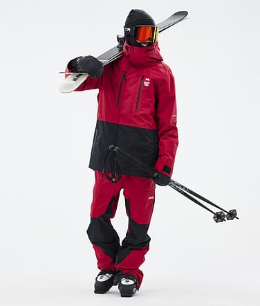 Montec Fawk Skidoutfit Man Deep Red/Black