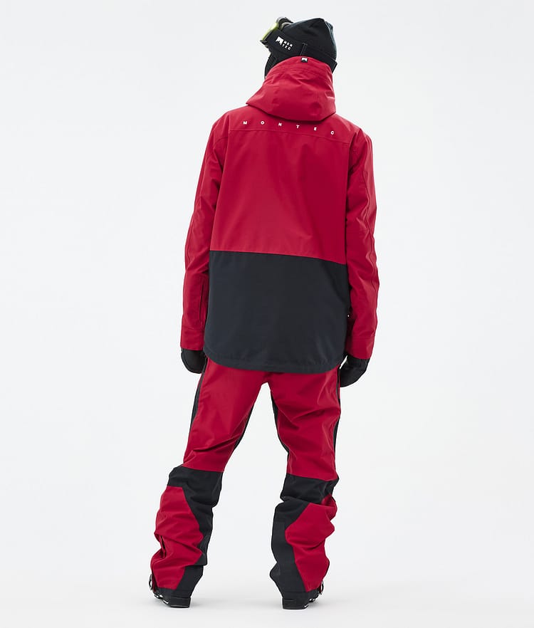 Montec Fawk Skidoutfit Herr Deep Red/Black, Image 2 of 2