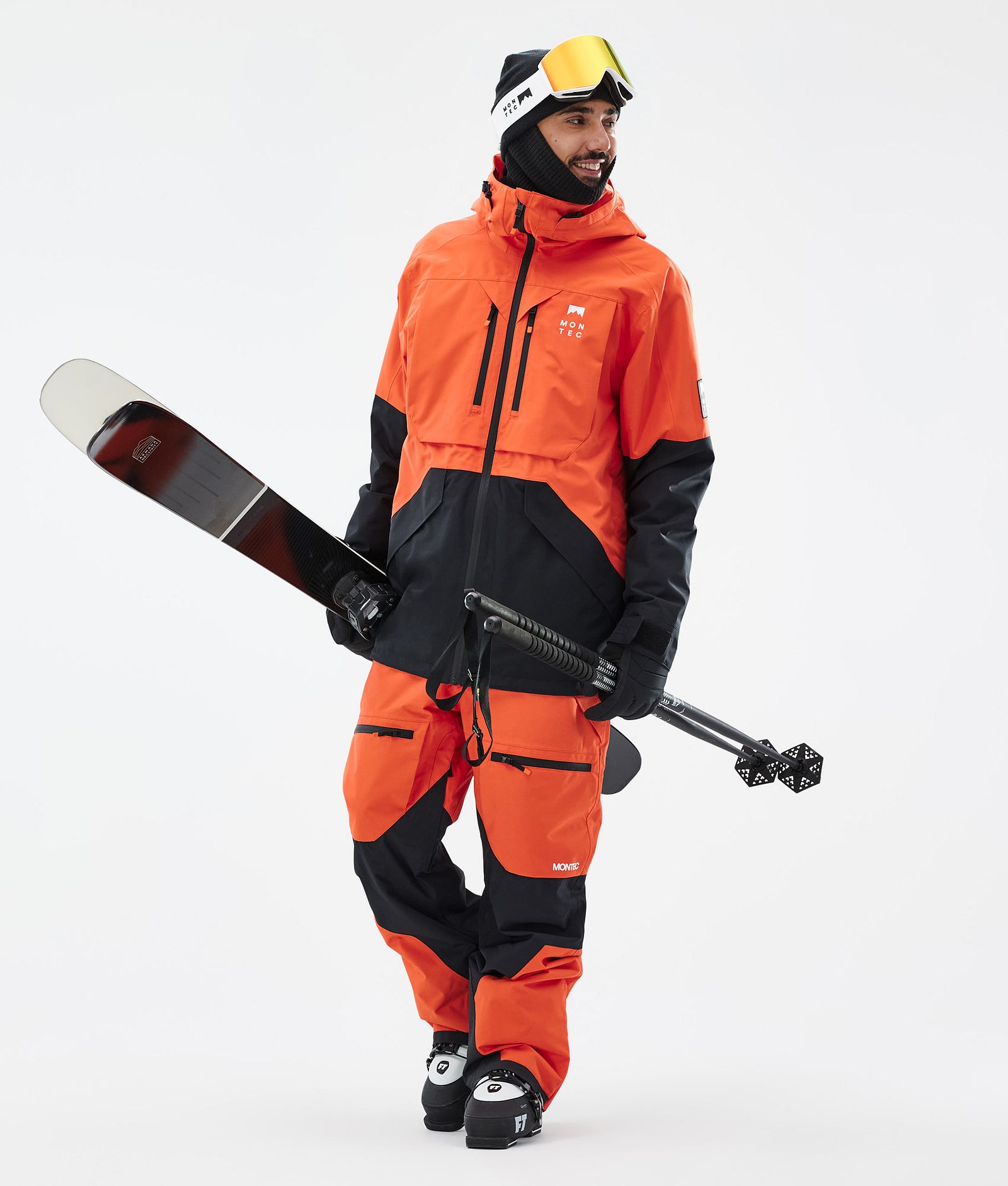 Montec Arch Skidoutfit Herr Orange/Black, Image 1 of 2