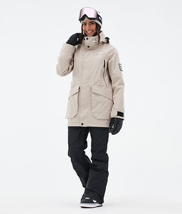 Montec Virago W Snowboardoutfit Dam Sand/Black