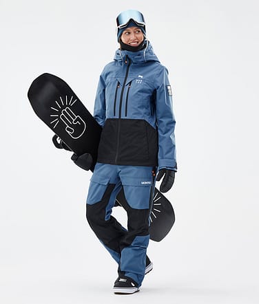 Montec Moss W Snowboardoutfit Dam Blue Steel/Black